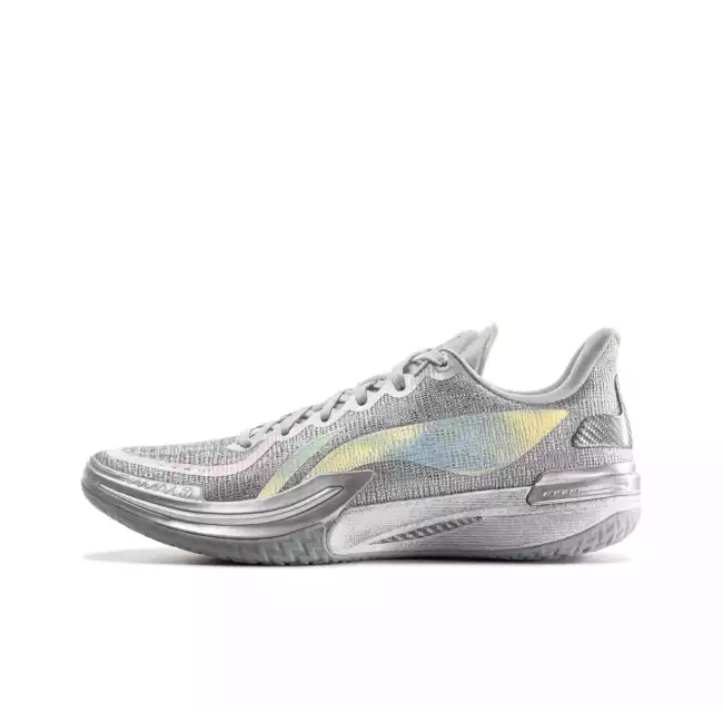Li-Ning Gamma Men's Basketball Shoes - Silver Toad