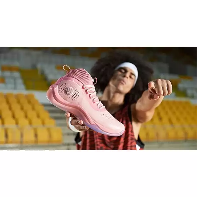 Dunk of China x 361 Degree Stephon Marbury 2018 Winter Stylish Basketball Shoes Pink