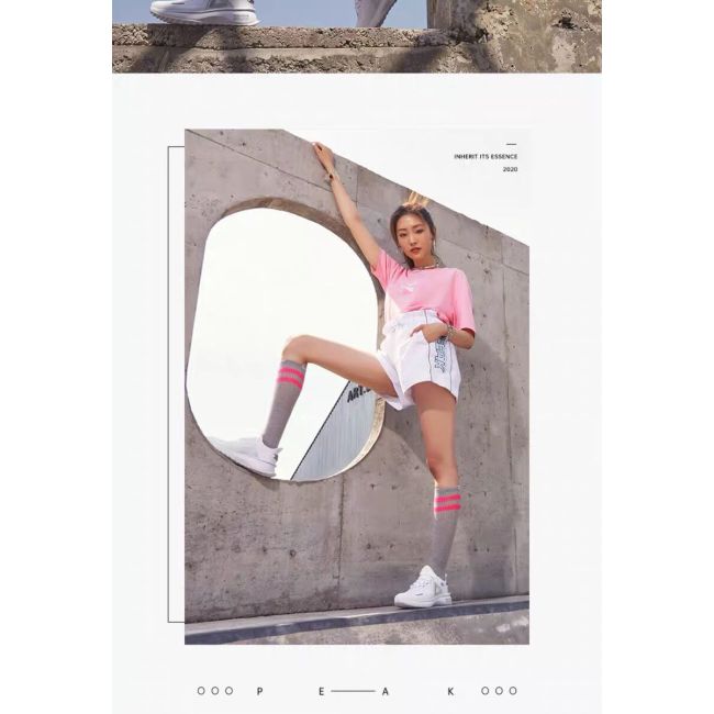 Peak x Taichi 2.0 Pro Breathable Thicken Mid Sneakers - White