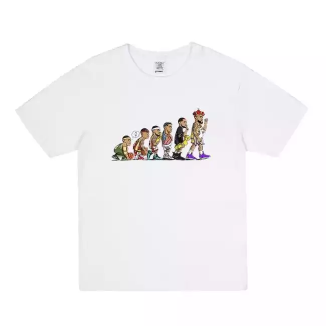 LeBron James Cartoon Basketball Training T shirts
