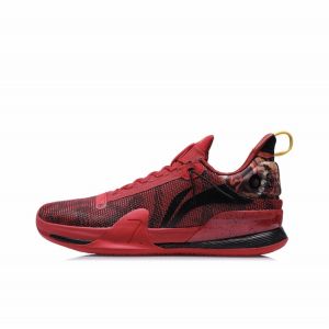Li-Ning C.J. McCollum闪击 7 Speed VIl Premium Men's Basketball Shoes - Red/Black