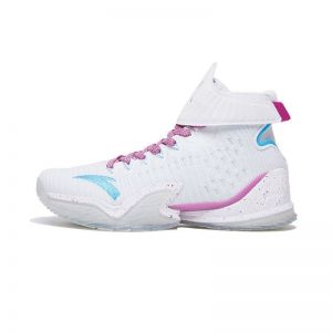 Anta Klay Thompson KT3 Men's High Basketball Shoes - White/Blue/Pink