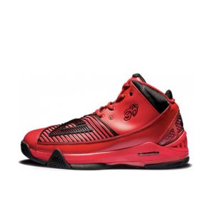 Peak George Hill Triangle GH3 High Men's Parker Sneakers - Red/Black