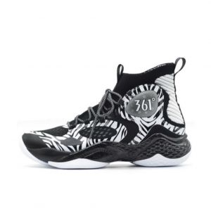 361º x Aaron Gordon 2020 Spring New High Basketball Shoes - Black/White