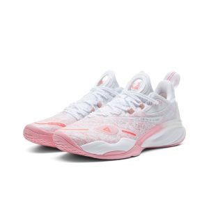 Peak Sonic Boom 3.0 Basketball Shoes - Pink/White