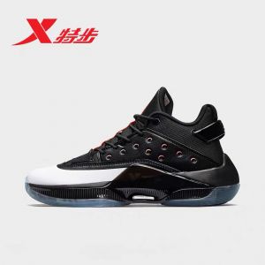 Xtep JL7 Jeremy Lin Levitation 4 Beijing Ducks Home Basketball Shoes - Black/White