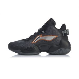 Li-Ning 空袭 6 Power VI Cushioning High Basketball Shoes - Black