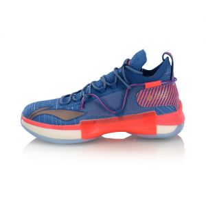Li-Ning 闪击 6 Speed VI C.J McCollum Premium Basketball Shoes - Blue/Red