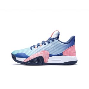 Xtep Jeremy Lin Men's Sports Basketball Shoes - Blue/Pink