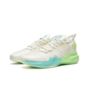 Xtep Jeremy Lin Two SE Men's Sports Basketball Shoes - White/Blue/Green
