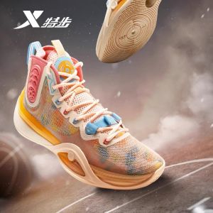 XTEP [War Mastiff] Jeremy Lin Men Basketball ShoeHigh Top Actual