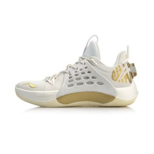 Lining 2018-2019 CBA Championship Sonic VII (Glory Edition) Low Basketball Shoes - White