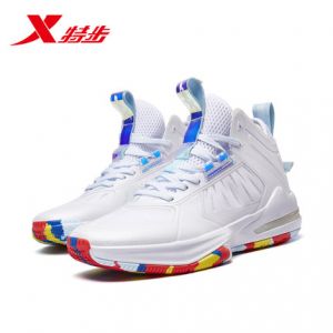 Xtep JL7 Jeremy Lin Light Feather Series “Rainbow Candy” Practical Casual Shoes
